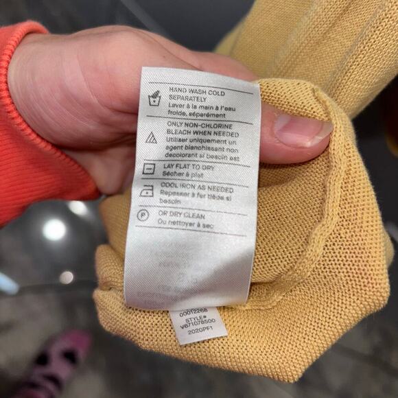 Vince Tiered Midi Tank Sweater Dress - 100% Cotton (Size Small) - Picture 14 of 15